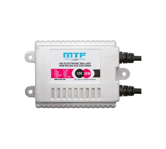 Блок розжига MTF Light 12 В, 35 Вт, коннектор D3 50856