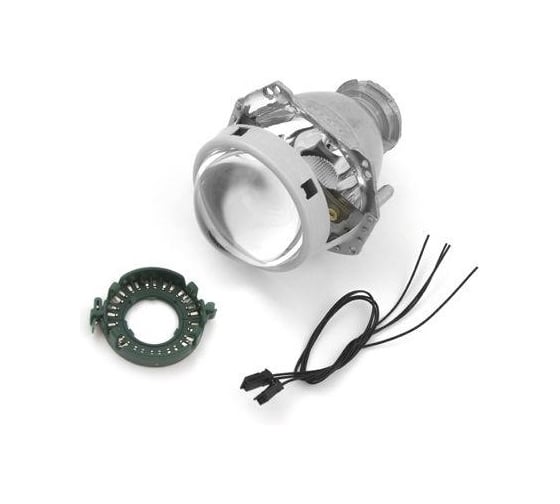 Модули ближнего/дальнего света MTF Light линзованные бескорпусные 12В, 3 дюйма под ксеноновые лампы D1s/D2s/D3s/D4S, комплект 2шт. PLH3-OEM 1