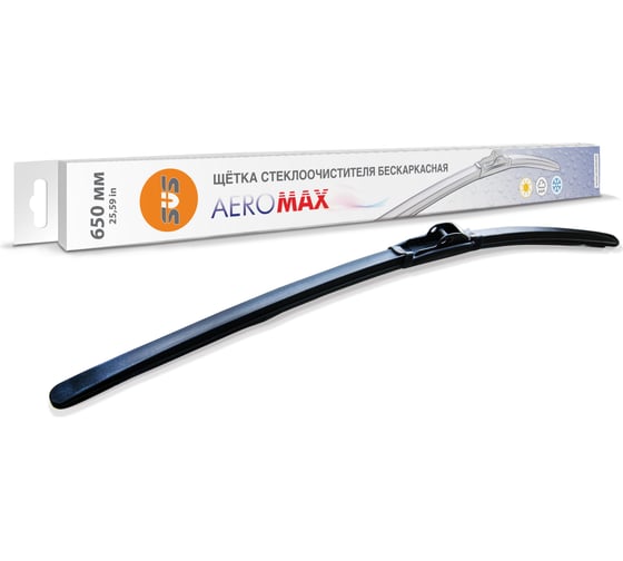 Щетка стеклоочистителя AeroMax (650 мм; бескаркасная; всесезонная) SVS 0440014000 1