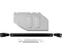 Защита РК Rival для Tank 300 АКПП 4WD 2023-н.в./500 АКПП 4WD 2023-н.в, рынок РФ, алюминий 3 мм, с крепежом, штампованная 333.4804.2