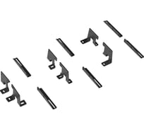 Комплект крепежа к порогам Rival для Haval Dargo 2022-н.в., рынок РФ, сталь, 9.9406.1