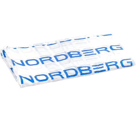 Пакет для шин NORDBERG ПНД 110х110см 18мкм белый с логотипом 100 шт. NTSB1118W 1