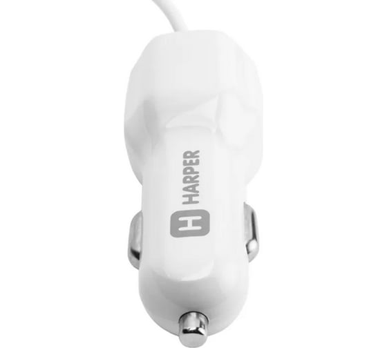 Автомобильное зарядное устройство HARPER CCH-3115 White lght cbl H00002156