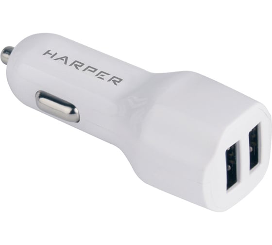 Автомобильное зарядное устройство HARPER CCH-6220 White H00001472