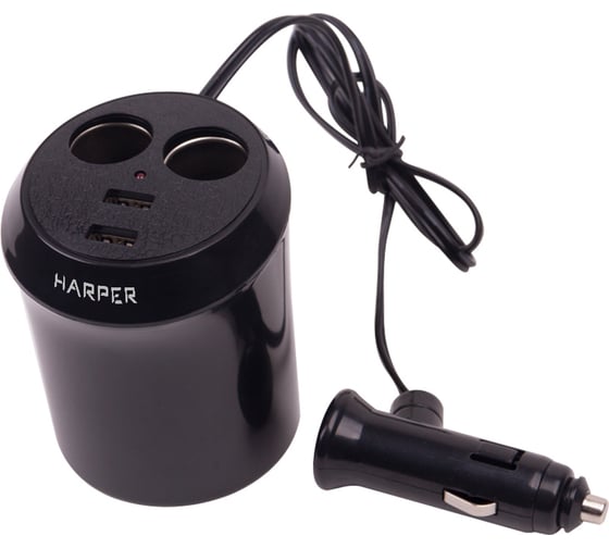 Автомобильный разветвитель прикуривателя HARPER DP-186 H00001344