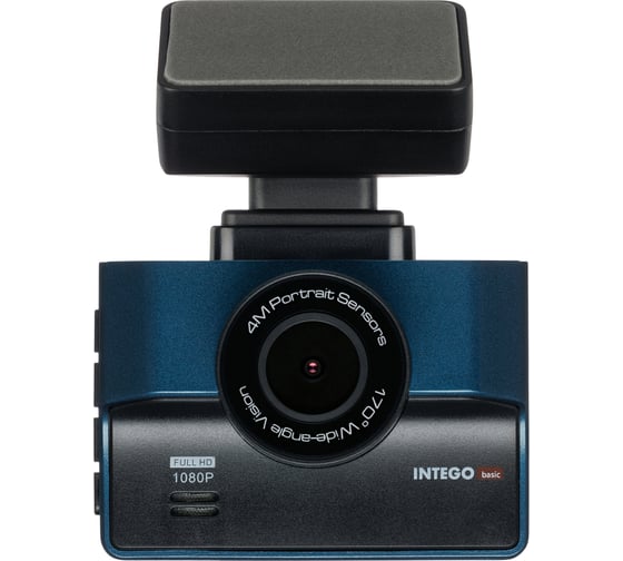 Видеорегистратор INTEGO Basic VX-850FHD (цвет Deep Blue) с картой памяти 32GB в комплекте VX-850FHD-DB