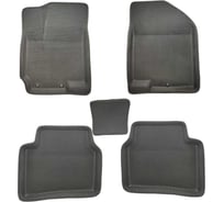 Коврики автомобильные L.Locker 3D EVA для Hyundai Solaris I (2010-2017) / Автоковрики в салон с бортом соты (ЭВА) для Хендай Солярис EVAHYSO10