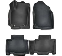 Коврики в салон L.Locker 3D EVA (ЭВА) с бортом Тойота Рав4 / Toyota RAV4 IV CA40 (2013-2018) EVATYRAV4