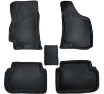 Коврики в салон L.Locker 3D EVA (ЭВА) с бортом Chevrolet Lanos 05-09 EVACHLAN