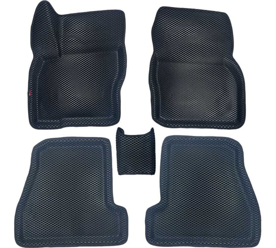 Коврики в салон L.Locker 3D EVA (ЭВА) с бортом Ford Focus II SD/HB/UN 04-11 EVAFDF2 1