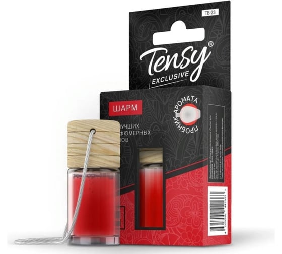 Ароматизатор Tensy Шарм TB-23 бутылочка с держателем, 6 мл ПБ000434
