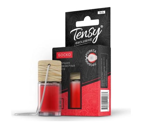 Ароматизатор Tensy Боско TB-26 бутылочка с держателем, 6 мл ПБ000612