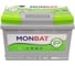 Автомобильная аккумуляторная батарея MONBAT PREMIUM 80 Ач 800 А обратная MP8080L30 2