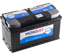 Автомобильная аккумуляторная батарея MONBAT AGM 95 Ач 860 А обратная GEM5