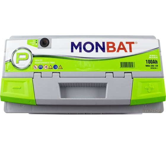 Автомобильная аккумуляторная батарея MONBAT PREMIUM 100 Ач 900 А обратная MP1090L50