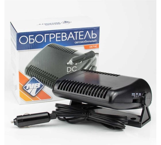 Керамический вентилятор Nova Bright с функцией обогрева, в прикуриватель 12В 08794 1