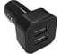 Зарядное устройство Wiiix два USB-порта/2,4А+1А/, черный, в автомобиль, блистер UCC-2-15B-RU 1