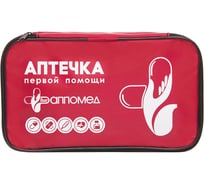 Аптечка первой помощи для бани по ГОСТ 32670, сумка текстильная ООО АППОМЕД 20922
