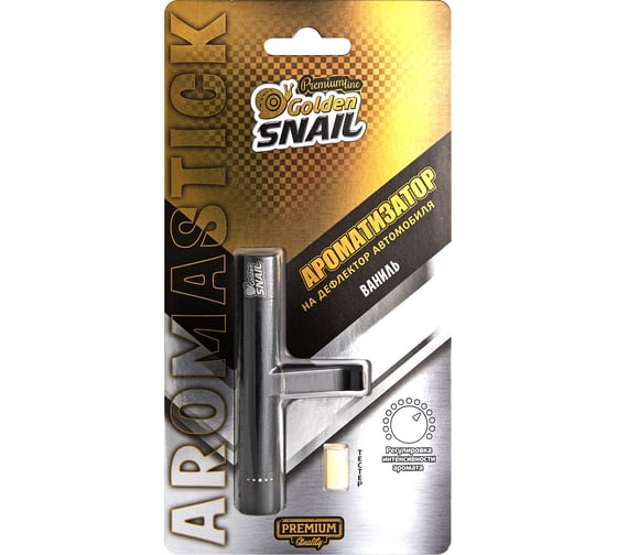 Ароматизатор на дефлектор автомобиля Golden Snail Ваниль GS6936 1