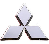 Эмблема SW Mitsubishi SKYWAY хром, пластик, 80x70 мм SME-011