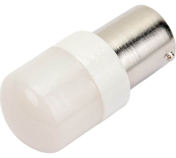 Диодная автолампа SKYWAY S25, P21W, 12-24 В, 6SMD диодов, BA15s, 1-контактная, flash, белая, противотуманные/стопы S08202054