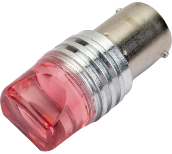 Диодная автолампа SKYWAY S25, P21W, 24 В, 9SMD диодов, BA15s, 1-контная, flash, красная, противотуманные/стопы S08202053