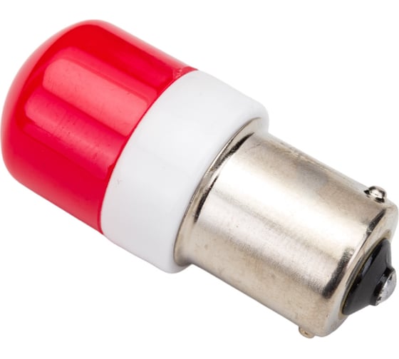 Диодная автолампа SKYWAY S25, P21W, 12-24 В, 6SMD диодов, BA15s, 1-контная, flash, красная, противотуманные/стопы S08202055