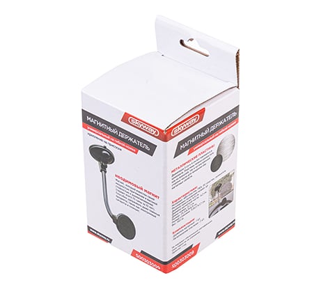 Держатель телефона SKYWAY черный, магнитный, гибкая ножка S00303009