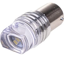 Диодная автолампа SKYWAY S25, P21W, 12 В, 9SMD диодов, BA15s, 1-контактная, flash, белая, противотуманные/стопы S08201459