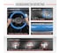 Оплетка SKYWAY Luxury-5 M, синяя с синей прострочкой, полиэстер S01105005 4