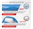 Оплетка SKYWAY Luxury-5 M, синяя с синей прострочкой, полиэстер S01105005 5