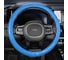 Оплетка SKYWAY Luxury-5 M, синяя с синей прострочкой, полиэстер S01105005 10