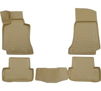 Коврики 3D в салон ELEMENT MERCEDES-BENZ С-Class W205, 2014- 4 шт. бежевые NLC.3D.34.32.212k