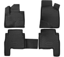 Коврики 3D в салон ELEMENT HYUNDAI Santa Fe 05/2010 4 шт. полиуретан NLC.3D.20.37.210