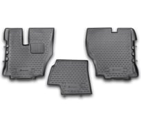 Коврики в салон ELEMENT для HINO 500 2010 г.в., 3 шт., полиуретан NLC.84.02.210kh