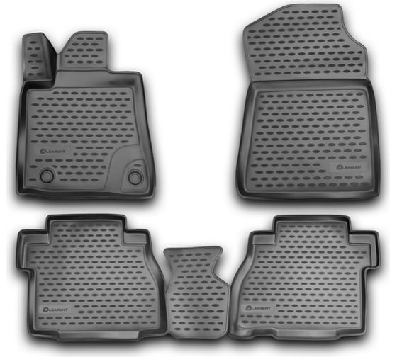 Коврики 3D в салон ELEMENT TOYOTA Tundra Double Cab 2007-2013 USA полиуретан NLC.3D.48.58.210 1