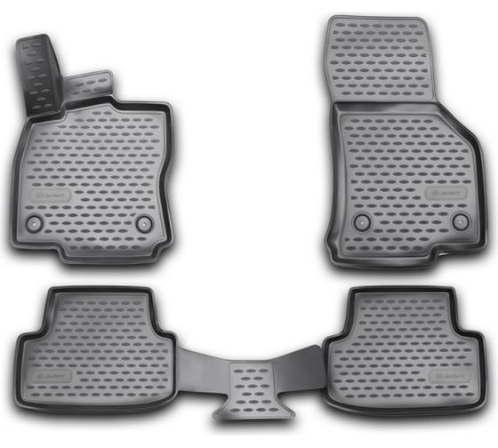 Коврики 3D в салон ELEMENT VW Golf VII, 2013 4 шт. полиуретан NLC.3D.51.44.210k