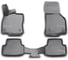 Коврики 3D в салон ELEMENT VW Golf VII, 2013 4 шт. полиуретан NLC.3D.51.44.210k 1