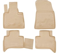 Коврики в салон ELEMENT для BMW X5 1999-2006 г.в., 4 шт., полиуретан, бежевые NLC.05.29.212k