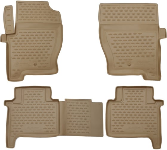 Коврики в салон ELEMENT для LAND ROVER Range Rover Sport 2005 г.в., 4 шт., полиуретан, бежевые NLC.28.03.212 1