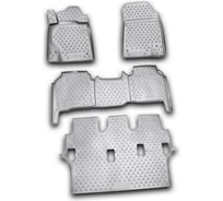 Коврики в салон ELEMENT для LEXUS LX570 2007-2012 г.в., 4 шт., полиуретан, серые NLC.29.07.211k