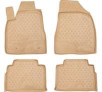 Коврики в салон ELEMENT для LEXUS RX350 2003-2009 г.в., 4 шт., полиуретан, бежевые NLC.29.09.212