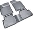 Коврики в салон ELEMENT для MERCEDES-BENZ E-class W211 2002-2009 г.в., 4 шт., полиуретан, серые NLC.34.36.211k 1