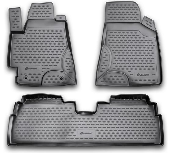 Коврики в салон ELEMENT для TOYOTA Highlander 2001-2007 г.в., 4 шт., полиуретан NLC.48.44.210 1