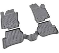 Коврики в салон ELEMENT для VW Golf IV 1998-2004 г.в., 4 шт., полиуретан, серые NLC.51.04.211k