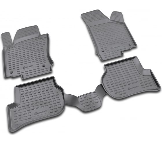 Коврики в салон ELEMENT для VW Golf IV 1998-2004 г.в., 4 шт., полиуретан, серые NLC.51.04.211k 1