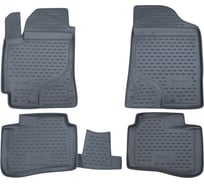 Коврики в салон ELEMENT для VW Touareg10/2002-2010 г.в., 4 шт., полиуретан, серые NLC.51.01.211k