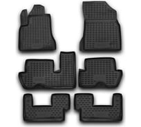 Коврики в салон ELEMENT для CITROEN C4 Picasso 01/2007 г.в., 6 шт., полиуретан CARCRN00013