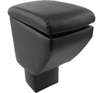 Автоподлокотник для HYUNDAI Solaris REIN, 2010-2017, черный, экокожа REIN.789008