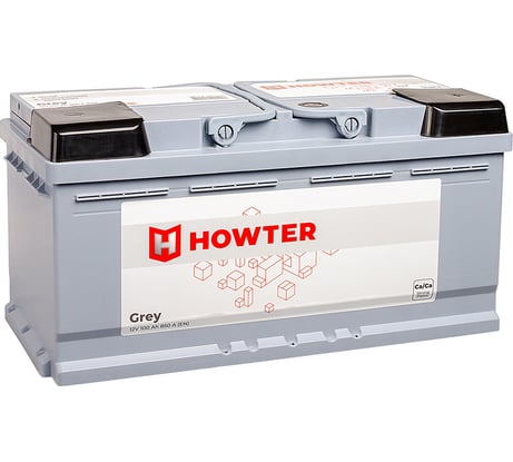 Аккумулятор Howter Grey 100RS 850A 353x175x175 463207